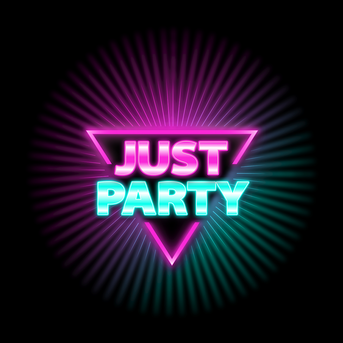 Logo pour la troupe musicale Just Party