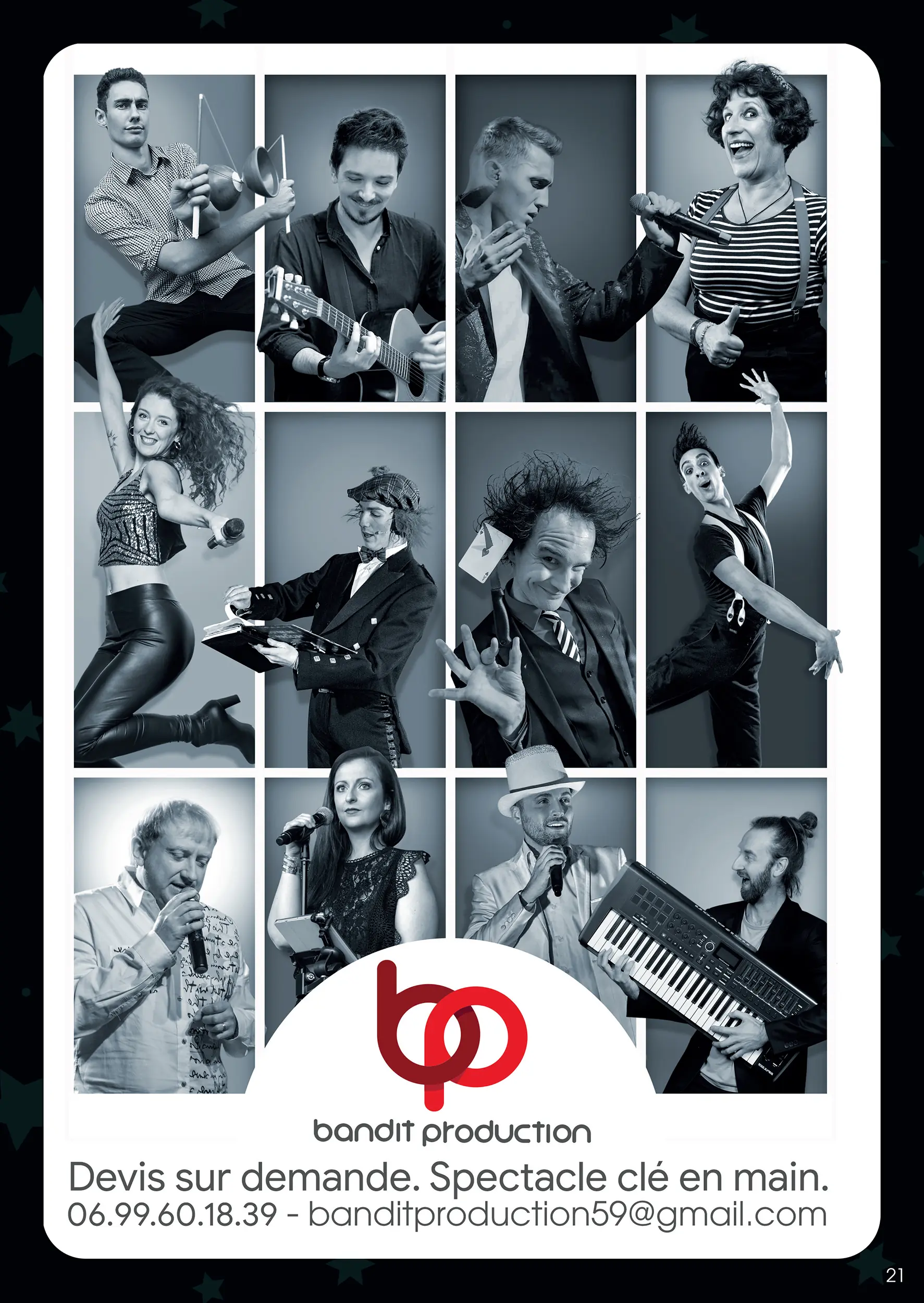 Catalogue de Bandit production page 21