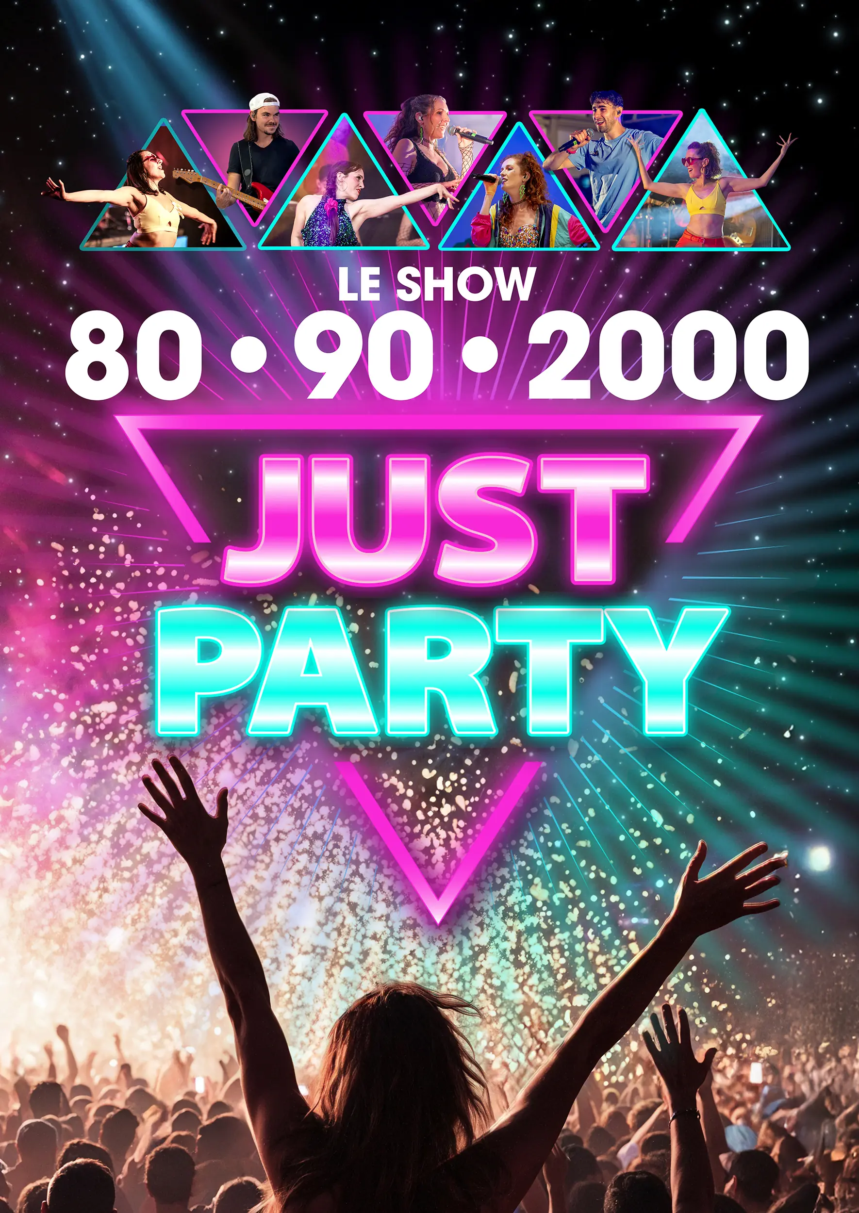 L'affiche du concert Just party