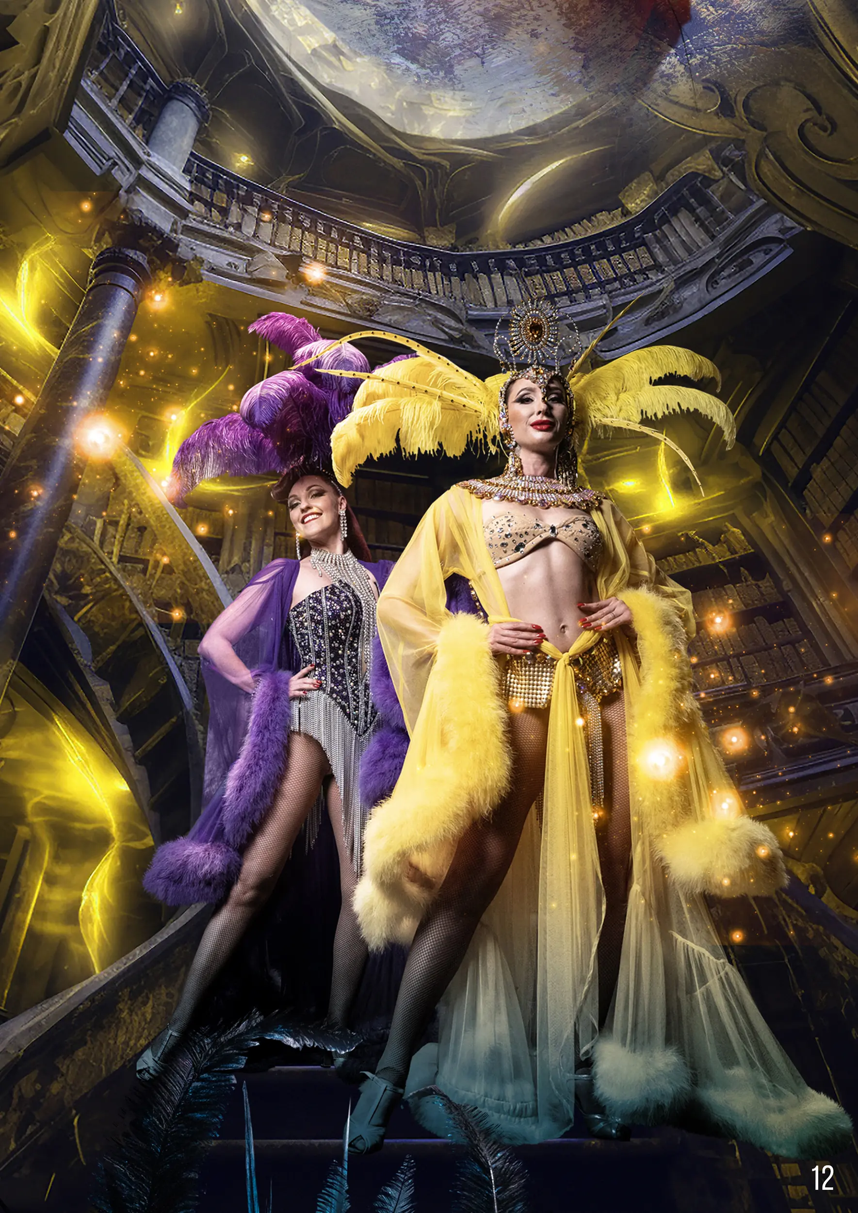 Une création pour le catalogue de l'entreprise les capricieuses